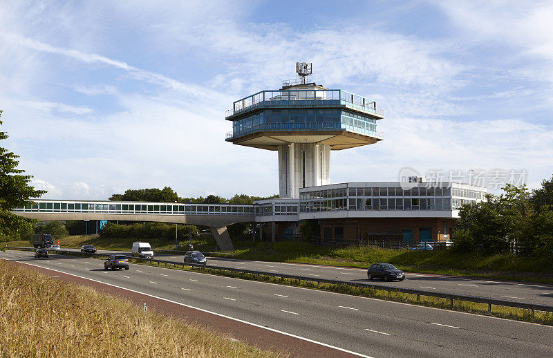 Forton M6高速公路服务，英国，兰开夏郡